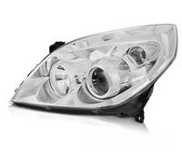 Faros delanteros cromados para el lado izquierdo TYC para Opel Vectra C 09.05-08