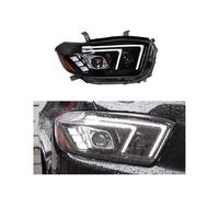 Faros delanteros de coche Compatible con Toyota Highlander 2009-2011, lámparas de coche, luces de circulación diurna, señales de giro dinámicas