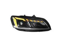 Faros delanteros de estilo de coche Compatible con VW Passat B7, faros delanteros 2011-2016, lámpara de cabeza, lente de proyector de señal DRL, accesorios for automóviles(4300K)