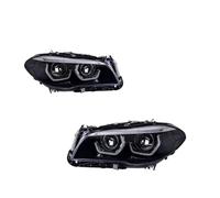 Faros delanteros de estilo de coche compatibles con BMW Serie 5 F10 F18 2011-2017 con LED DRL, señal dinámica, faro bixenón, accesorio for faros delanteros.