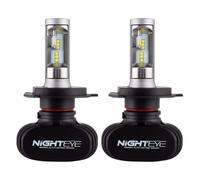 Faros delanteros de LED para coche NightEye S1 bombillas lámparas antiniebla H4 H7 H11 9005 9006 50 W 8000LM 6500K