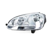 Faros Delanteros Faro Delantero Coche Con Interfaz 9 Pines Faro Delantero Montaje Parachoques Estilo Blanco Y Negro Para Para Sagitar MK5 2006- 2009 2010 2011 Bloque Óptico Delantero(White 1 Left)