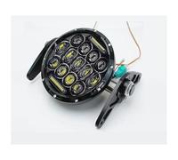 Faros Delanteros Faro LED De 60 W En Horquilla Delantera para Grom 125 para MSX125 2013 2014 2015 2016 Faro Motocicleta(A Black)
