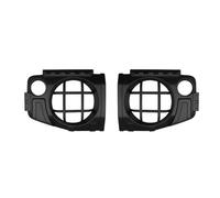 Faros Delanteros Faros 2 cubiertas para faros delanteros y traseros de coche, embellecedor luz antiniebla delantera para Suzuki Jimny JB64 JB74 2019-2023(Headlight cover)