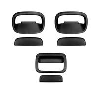 Faros Delanteros Faros 2 cubiertas para faros delanteros y traseros de coche, embellecedor luz antiniebla delantera para Suzuki Jimny JB64 JB74 2019-2023(3PCS Door)