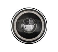 Faros delanteros Faros LED Redondos 7" Luces Circulación Diurna DRL Para Land Para Rover Para Defender Para Range Para Rover Para Defender 83-97 Faro principal(1piece Black)