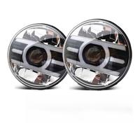 Faros delanteros Faros LED Redondos De 7 Pulgadas Para Land Para Rover Para Defender 90 Y 110 Faro principal(Headlight Style 13)