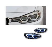 Faros delanteros LED bi-xenón DRL compatibles con BMW F30 F35 2013-2018, faros antiniebla, accesorio para coche 320i 318i(Left,LEFT AND RIGHT_RHD)