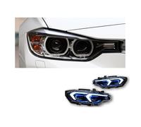 Faros delanteros LED bi-xenón DRL compatibles con BMW F30 F35 2013-2018, faros antiniebla, accesorio para coche 320i 318i(Xenon,LEFT AND RIGHT_RHD)