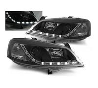 Faros delanteros LED compatibles con Opel Astra G 1997 1998 1999 2000 2001 2002 2003 2004 RS-2256 faros delanteros para coche, faros delanteros del lado del conductor y del pasajero, conjunto de faros