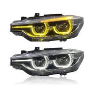 Faros Delanteros LED De Dos Colores Para BMW Serie 3 F30 F35 F80 2013-2018 Accesorios Para Coche. Conjunto Faros Celanteros Coche(Halogen)