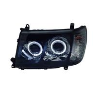 Faros Delanteros LED para Coche para Land para Cruiser LC100 4700 Luz De Circulación Diurna Intermitentes DRL con Lente De Proyector Conjunto Faros Delanteros(1998-2004)
