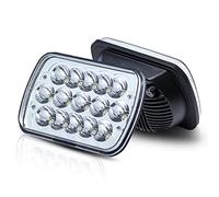 Faros delanteros LED rectangulares de 5 x 7 pulgadas, 6 x 7 pulgadas, para Jeep Wrangler YJ Cherokee XJ Camiones 4 x 4 Offroad H6054 H5054 H6054LL 69822 6052 6053