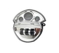 Faros Delanteros Moto Faro Delantero LED Completo Motocicleta Para Ducati Para Monster 696 695 795 796 1100 1100S M1000 100 W Faro LED Motocicleta(CHROME)