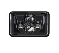 Faros Delanteros Moto Faro LED 4 X 6 Pulgadas Luz Alta Y Baja Sellada Luz Trabajo Negra para Suzuki para DRZ400SM para DRZ400S para DRZ400E Faros Auxiliares Moto(1 PC)