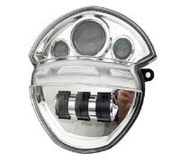 Faros delanteros moto Para Ducati Para Monster 695 696 795 796 1100 1100 Para EVO 2008-2015 Conjunto Faros Delanteros LED Motocicleta Faro Delantero Moto(Chrome)