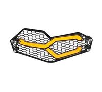 Faros Delanteros Moto Rejilla para F800GS para GS800 para F800GS para F900GS para F 900 GSA para Adventure Protector De Faros Delanteros Cubierta De Rejilla Protectora(Orange)