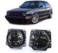 FAROS DELANTEROS OSCUROS OSCUROS PARA VW GOLF 2 83-92 LUCES NUEVAS