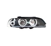 Faros Delanteros para BMW para Serie 5 E39 530I 520I 528I 523I Accesorios Coche Faro Parachoques Delantero Luces Conducción Lámpara Señal Montaje Luz Frontal Faro Principal(A- Right)