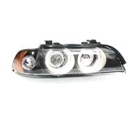 Faros Delanteros para BMW para Serie 5 E39 530I 520I 528I 523I Accesorios Coche Faro Parachoques Delantero Luces Conducción Lámpara Señal Montaje Luz Frontal Faro Principal(B-Right)