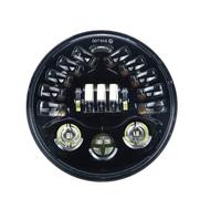 Faros Delanteros Para BMW R9T R Para NINE TR 9T 2014-2022 Faros Delanteros LED Adaptables Luz Alta Y Bajas Motocicleta Lámpara Proyector 7 Pulgadas Conjunto Faros Motocicleta(Adaptive Black)