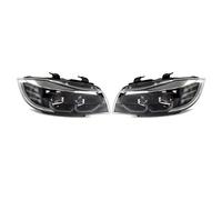 Faros Delanteros Para BMW Serie 3 E90 E91 325i 328i 2005-2008 Faro Delantero LED Blanco 3D Crystal U-Halo DRL Faro Coche