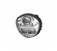 Faros Delanteros Para Motores 2010-2017 V Para Star 1300 Para XVS 1300 Con Faro E-MARK E24 Faro Delantero LED Para Motocicleta Proyector Luz Alta Y Baja DRL(Sliver Color)