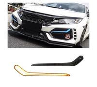 Faros Faro Luz Parachoques Delantero LED Antiniebla Para Civic 10. ° 2016 2017 2018 2019 2020 Hatchback Kit Carrocería Tipo R Fk7 Fk8 Fk4 Accesorios Para Coche(L Type Fog Lamp)