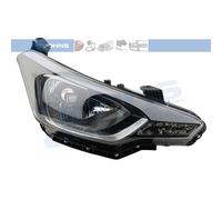 Faros Frontales Derecho H4 JOHNS Para Hyundai I20 GB IB