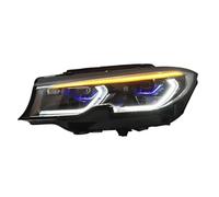 Faros Full Juego Para BMW Serie 3 G20 G28 2018-2022 Triple Color DRL Freno Señal Giro Lámpara Plug And Play Conjuntos Faros LED Coche Conjunto Faros Automóvil(Decoding is needed)