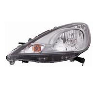 Faros Izquierdos H4 Blancos Excl. Motor De Ajuste Para Honda Jazz III GE