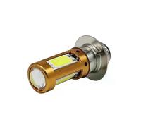 Faros LED para motocicleta H6M PX15D P15D, luz alta y baja, para scooter, ciclomotor, color blanco
