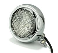 Faros Motocicleta Faro Delantero con Protector Rejilla LED Antiniebla