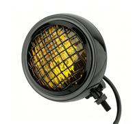 Faros Motocicleta Faro Delantero con Protector Rejilla LED Antiniebla