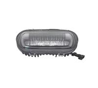 Faros Motocicleta Faros Delanteros LED DRL para Motocicleta 9,8 Pulgadas Rectangulares con Luces Altas Bajas para Fat para Bob para FXDF 2008-2017 Focos Motocicletas