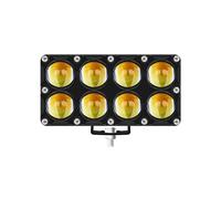 Faros Motocicleta Foco Auxiliar Motocicleta Lente 6/8/10 Bombilla para Luces Antiniebla Faro Delantero Lámpara Conducción Eléctrica Adicional 12V LED Antiniebla