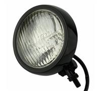 Faros Motocicleta Universal 4,5 "Vintage Faro Sellado Haz Parrilla Protector Faro Antiniebla Lámpara Auxiliar LED Antiniebla