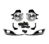 Faros Niebla Compatible Con Toyota Para Noah 2017 2018 2019 2020 2021 Kit Actualización Faros Antiniebla Parachoques Delantero Cableado Adicional Interruptor Juego Faros Antiniebla