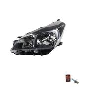 Faros Compatibles Con Toyota Yaris XP13 08/2014 -03/17 Izquierdo Con Bombilla