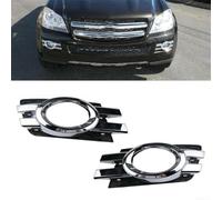 Faros para niebla Cromada 2007-2009 Ajuste Directo Faros para | Ajuste directo, plástico para durable, para color plateado, restaura apariencia, para fácil limpieza