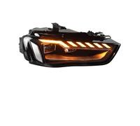 Faros Principales Coche para Audi A4 B8 2013 2014 2015 2016 LED Faro proyector Lente DRL señal lámpara de Cabeza Faro Principal Delante (Tamaño : Xenón)