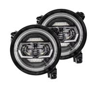 Faros Principales Coche Para Jeep Para Gladiator JT 2019-2021 Para Wrangler JL 2018-2021 Faros Delanteros De 9 Pulgadas Con Luz De Giro DRL Faro Delantero Principal