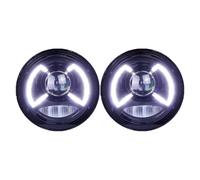 Faros Principales Coche Para Jeep Para Wrangler 2018 2019 2020 2021 LED Faro Delantero De Coche Faro Delantero DRL Lente De Proyector Faro Delantero Principal