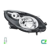 HELLA 1L7 271 510-381 FF-Faro principal - por ej, Renault Twingo II (CN0_) - negro - ECE - para circulación por la izquierda - derecha