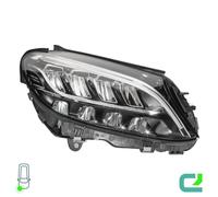 Faros Principales Derecha LED HELLA Para Mercedes-Benz Clase C (W205)