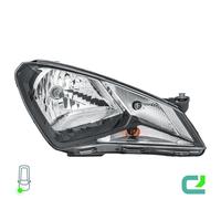 Faros Principales Derecho 12 V H4 Halógeno HELLA Para Entre Otros SEAT Mii