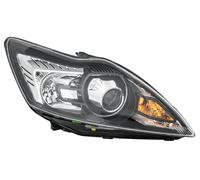 HELLA 1LL 354 807-081 Bi-Xenon-Faro principal - por ej, Ford Focus II (DA_, HCP, DP) - negro - ECE/CCC - para circulación por la izquierda - derecha