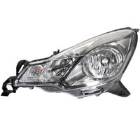 HELLA 1EJ 354 674-061 Lámparas incandescentes-Faro principal - por ej, Citroën Ds3 - cromo/negro - para circulación por la derecha - derecha