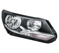 Faros Principales Derecho Halógeno H7 HELLA Para VW Tiguan (5N_)