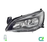 HELLA 1LG 010 011-631 Halógena/FF-Faro principal - por ej, Vauxhall Astra Mk VI (J) (P10) - negro - ECE - para circulación por la izquierda - izquierda